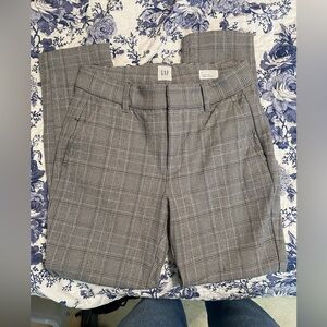 Plaid Gap Work Pants